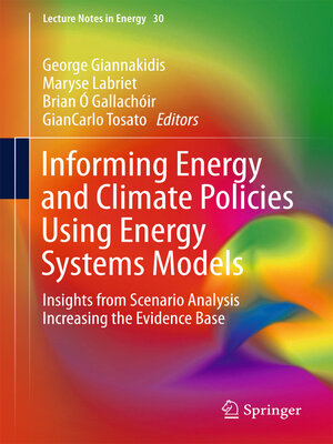 cover image of Informing Energy and Climate Policies Using Energy Systems Models